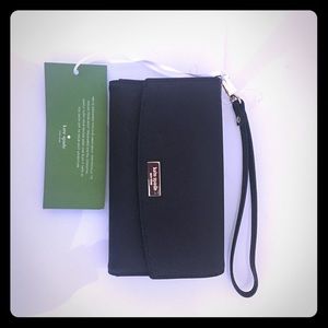 Kate Spade wristlet, wallet, phone holder